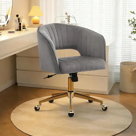 Modern Home Office Desk Chair Swivel Accent Chair
